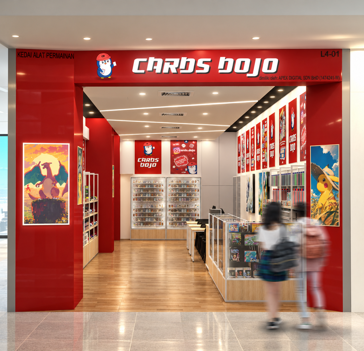 Cards Dojo · Melawati Mall — Completed